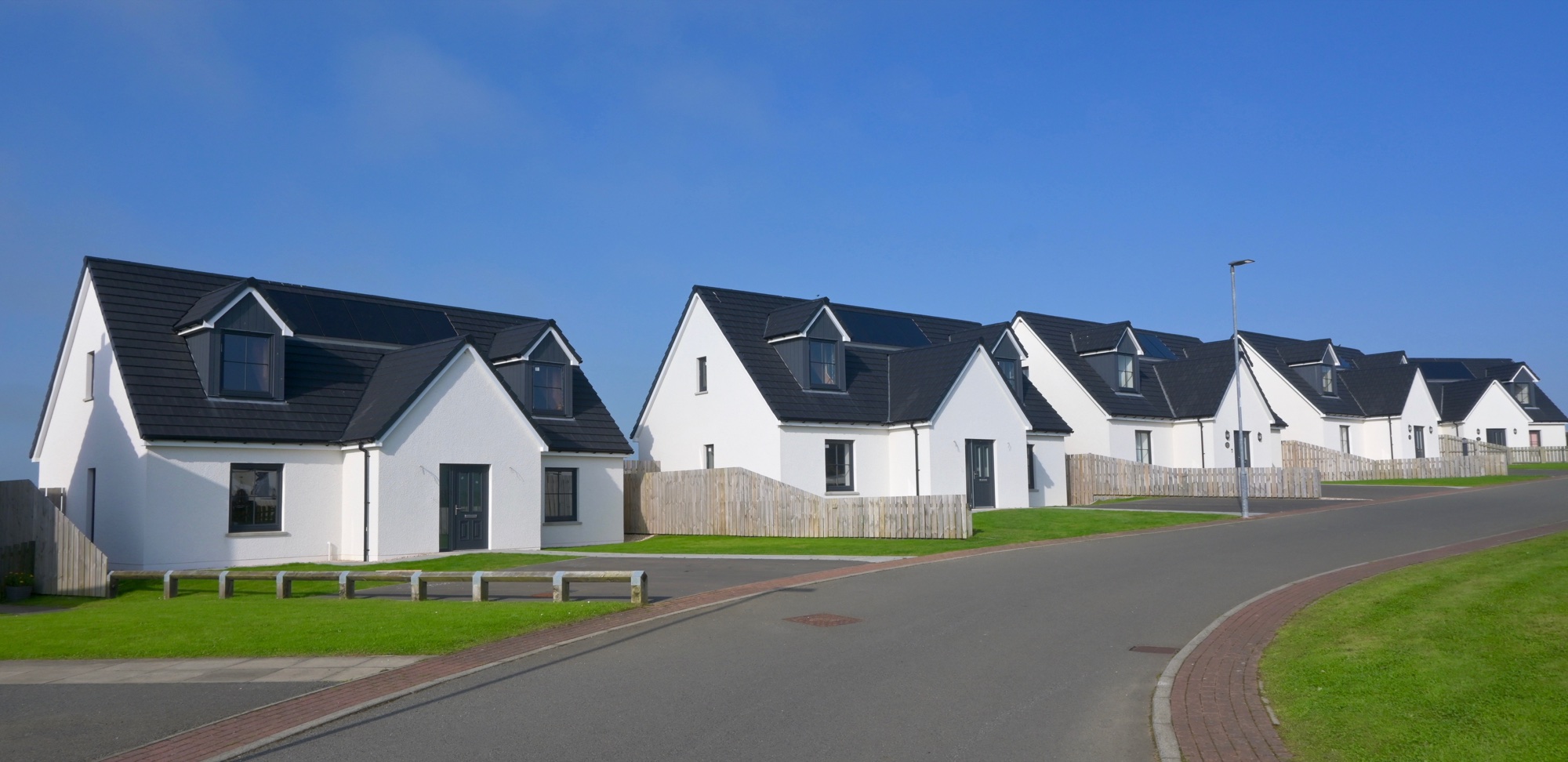 Detached homes at St Mary’s, Orkney